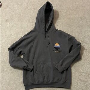 Gildan Breckenridge Colorado Gray Hoodie